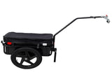Bike Cargo with Support Bar, 600D PVC Waterproof Cover, Removable Box, Utility Bike Wagon W465P347198