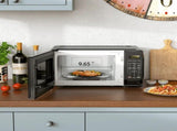 0.7 Cu ft Countertop Microwave Oven, 700 Watts, Black, New 02298895