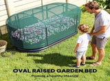 Galvanized Raised Garden Bed Kit 34876318