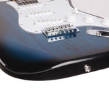 ZUN Rosewood Fingerboard Electric Guitar Blue 86695503