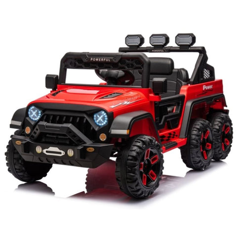 ZUN 24V Ride On Large PickUp Truck car for Kids,ride On 4WD Toys with Remote Control,Parents Can Assist W1578P198580