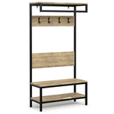 Westmont Entryway Hall Tree Bench B136P284182