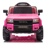 12V Kids Ride On Car W/Parents Control,Licensed Toyota LC250 2024,Four-wheel suspension,Adjustable W1578P203997