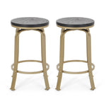 ZUN COUNTER STOOL 2pcs/set 59130.00BLKBRS