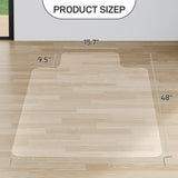 Frosted 2.0 PVC Floor Mat, 76x122cm , Raised Non-Slip Design 18184409