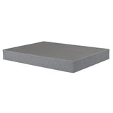 ZUN 9 in. Twin Folding Mattress Box Spring Foundation Base, Polyester, Metal Frame B011P203029