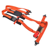 Orange 4 Point 2" Harness Seat Belt for Polaris Can-Am Yamaha Kawasaki A114220OR 48744114