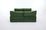 ZUN Modern Minimalist Sofa, Fold-Out Sofa Bed, Convertible Chair Floor Couch & Sleeping Mattress for W1829P192398