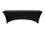 Spandex Tablecloth Set 3-Pack 6ft Rectangular 95% Polyester 5% Spandex Black Fitted Table 40432876