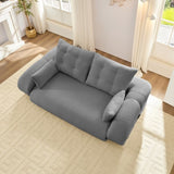 Human Dog Bed, Lazy Sofa Couch, 78.7" Multi-Functional Foldable Sofa Bed, 3-in-1 Teddy Fabric W1885P277277