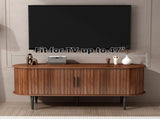 TV Stand, 47" Modern TV Console Table with Storage Compartment and Sliding Door, Gaming W2641P329199
