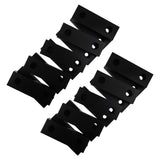 (10 PACK) 6 x 2 x 1" Standard Aluminum Soft Jaws Set FIT For Kurt 6" Vises 60115380