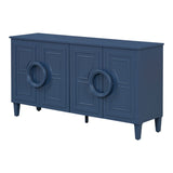 U_STYLE Four-door sideboard with French-Inspired,Suitable for Living Rooms, Entrance and Study Rooms N711P231529V