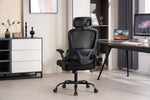 ZUN Ergonomic Mesh Office Chair, High Back Desk Chair with 3D Armrests, Up&Down Lumbar Support, Swivel W1622P196280