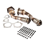 ZUN Front Left & Right Catalytic Converters for Porsche Cayenne 9P 4.8L V8 2007-2010 73962902