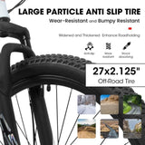 A27366 27 Inch Mountain Bike 21 Speed, Suspension Fork, Aluminum Frame Disc Brake, Mountain biking W709P292573