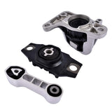 ZUN Engine motor transmission mount 3pcs For Fiat 500 2012-2018 1.4L Abarth 68073217 39213983