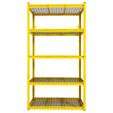 ZUN 5-Tier Adjustable Metal Shelving Unit ,Heavy Duty Garage Shelving,Storage Racks,Industrial Utility 68360636