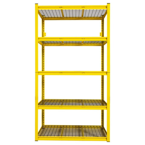 ZUN 5-Tier Adjustable Metal Shelving Unit ,Heavy Duty Garage Shelving,Storage Racks,Industrial Utility 68360636