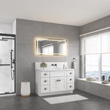 ZUN 40*24 inBathroom Vanity Mirrors , Framed Dimmable Makeup Mirror for Wall, Backlit and Shatterproof, W2152128618