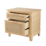 27.5x18x26" Bedside Table W2078P179285
