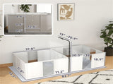 Dog Whelping Box/Dog house/Pet Playpen 00671598