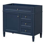 36'' Bathroom Vanity without Top Sink, Modern Bathroom Storage Cabinet with 2 Drawers and a Tip-out N710P186084C