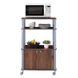 Multi functional kitchen storage rack Walnut 32050844