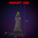 11.8ft Life Size Hanging Witch Talking Halloween Hanging Decoration 40479945
