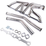 ZUN Stainless Steel Performance Exhaust Headers For Ford Merc L6 144/170/200/250 CID 33267639