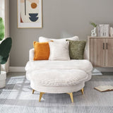 65.00 inches long, Corduroy Sofa Fabric, with three matching pillows and two spacious and W1658P212594