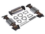 3x Catalytic Converters Kit Fit for Honda Accord 3.0L 2003-2007 45106 45107 45108 35706606