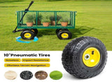 3-in-1 Oversized Steel Garden , 880lbs Pullable Mesh Metal Garden, All-Terrain Utility 63029930