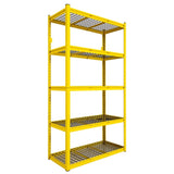 ZUN 5-Tier Adjustable Metal Shelving Unit ,Heavy Duty Garage Shelving,Storage Racks,Industrial Utility 68360636