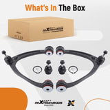 Front Upper Control Arms w/ Ball Joint for 2007-2013 Silverado Sierra 1500 Tahoe 41229546