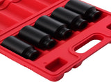 12 Point Impact Socket Set fit for VW Ford Renault 1/2" 30 32 34 35 36mm 5Pcs 78899472