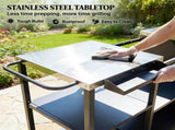 Outdoor Bar Cart Grill Table 15409351