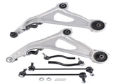 6Pcs Front Lower Control Arms Kit Sway Bar Fit for 2013-2020 Nissan Pathfinder Infiniti QX60 JX35 70209680