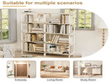 5 Tier Large Book Shelf, Bookcase Home Office Open Bookshelf,Shelves for Living Room, Office 72464849