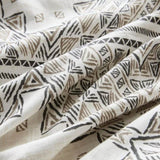 King/Cal King 4 Piece Printed Duvet Cover Set with Throw Pillow B035P148372