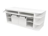 75 Gallon Fish Tank Stand with LED Light &Power Outlets, 55-75 Gallon Aquarium Stand with Sliding 21464578
