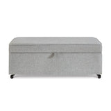 Modern Large Comfort Sofa Ottoman with Storage, Modular Sectional Storage Ottoman With Wheels For W2186P178508