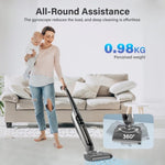 ZUN Wet Dry Vacuum Cleaner for Home, Cordless Vacuum and Mop Combo with Self-Cleaning & Aromatherapy, W1134P212808