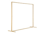 200*50*200cm Wedding Iron Art Flat Top With Water Bag Door Frame Shape Iron Arch Golden 99932445