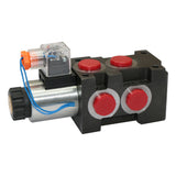 Efficiently Control Your Hydraulic System with our 6-Port Selector Valve 12VDC Solenoid with Easy 76824688