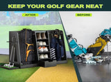 Wooden Golf Bag Organizer and Storage Rack 36669055