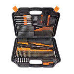 ZUN 246 pcs inch drill sets Fried Dough Twists drill woodworking drill cement drill bit bit tapper set 53369346