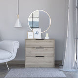 Kaia 3 Drawers Dresser, Superior Top -Light Gray B20091878
