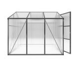 Newly marketed Gain height windproofaluminum greenhouse 6x6 FT Polycarbonate Greenhouse Raised Base 99440443