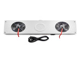 2-Fan Ionizing Air Blower with Light Anti Static Blower Suspended 110V 60Hz 360&deg Adjustable 62549600